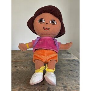 Dora The Explorer Plush Doll With Backpack 12" Soft Stuffed Toy For Kids